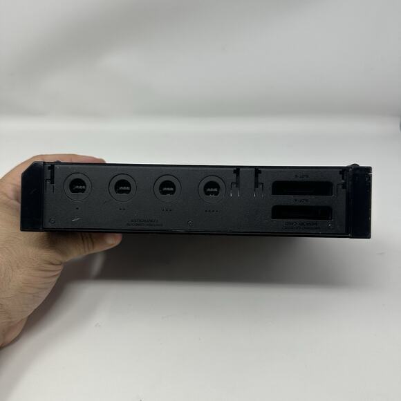 Nintendo Wii RVL-101 Black Console Bundle White Controller Tested Works - Picture 9 of 11